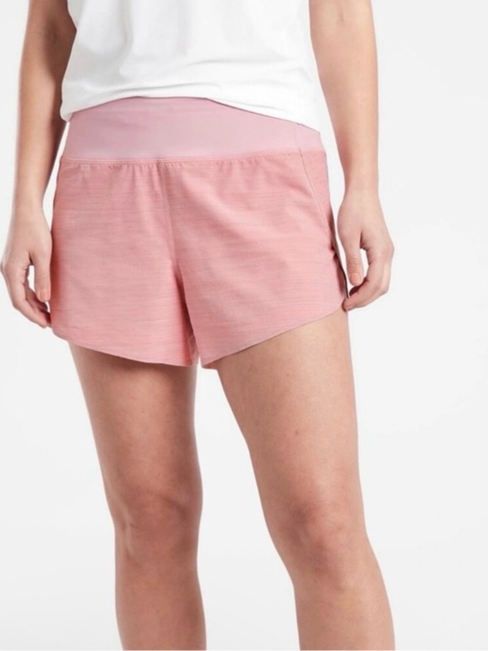 ATHLETA Run With It Textured 3.5” Short Pink Size x-Large